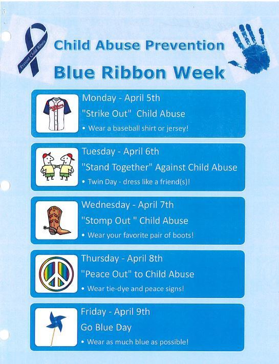 Blue Ribbon Week